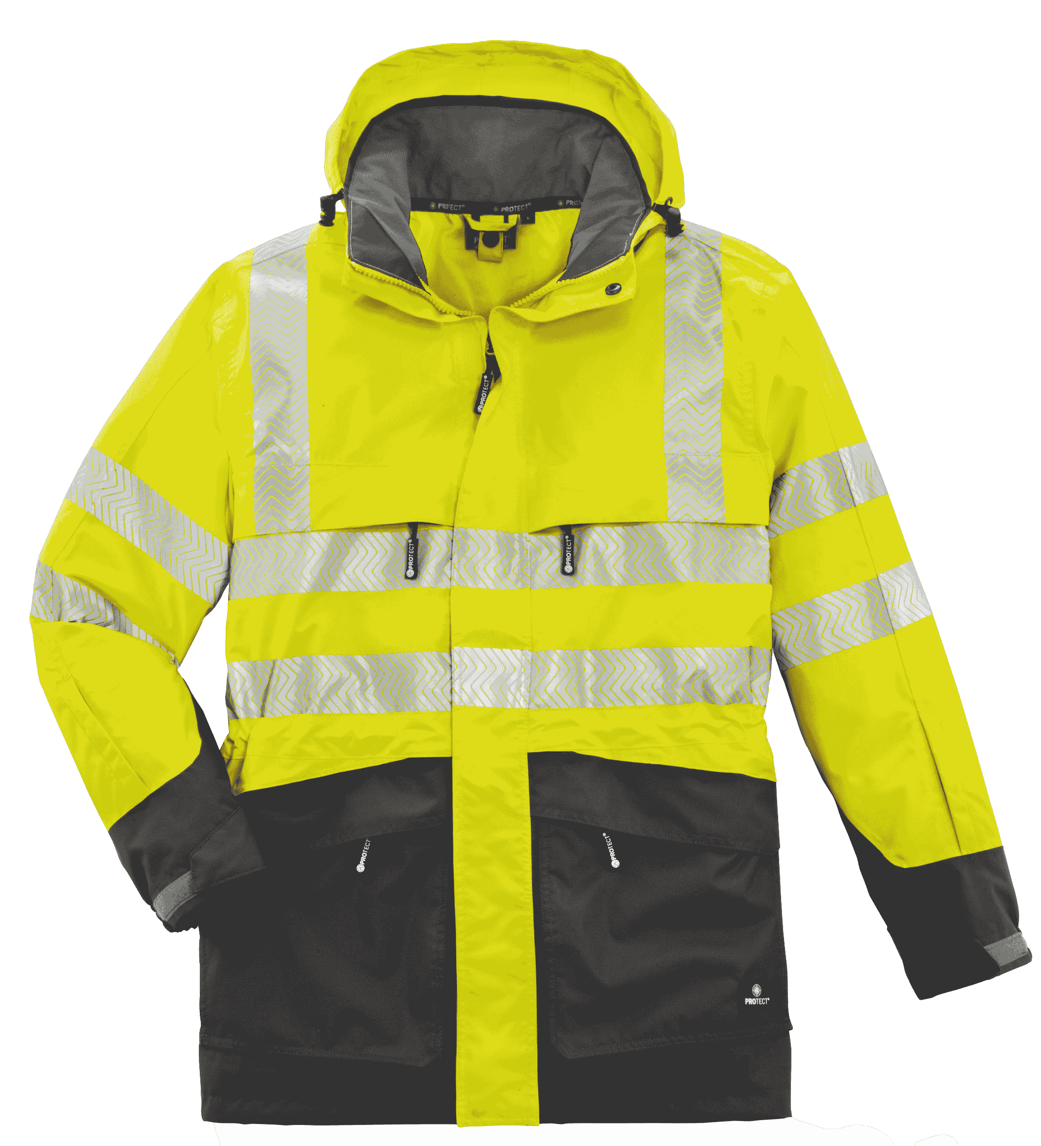 4PROTECT Warn-Wetterschutz-jacke – Bild 2