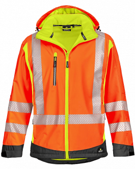 4PROTECT Warnschutz Softshelljacke