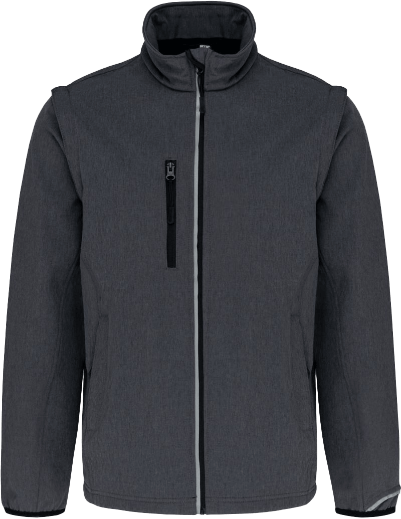 Kariban ProAct | PA323 | 3-Lagen Softshell Jacke mit abnehmbaren Ärmeln
